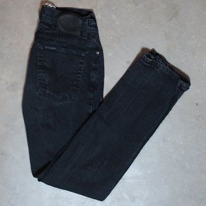 Harley-Davidson. Women's 6. Straight Leg. Jeans. Black.